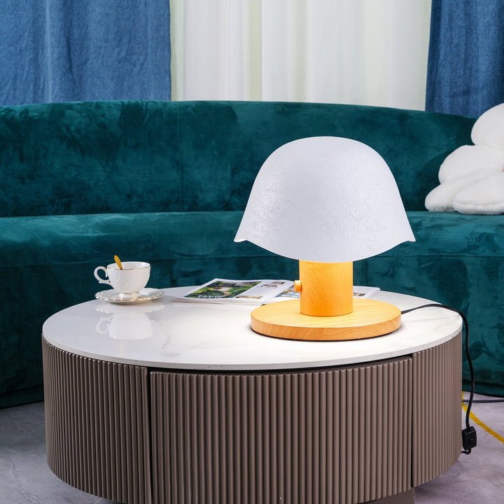 MARIO Hat Black and White Table Lamp