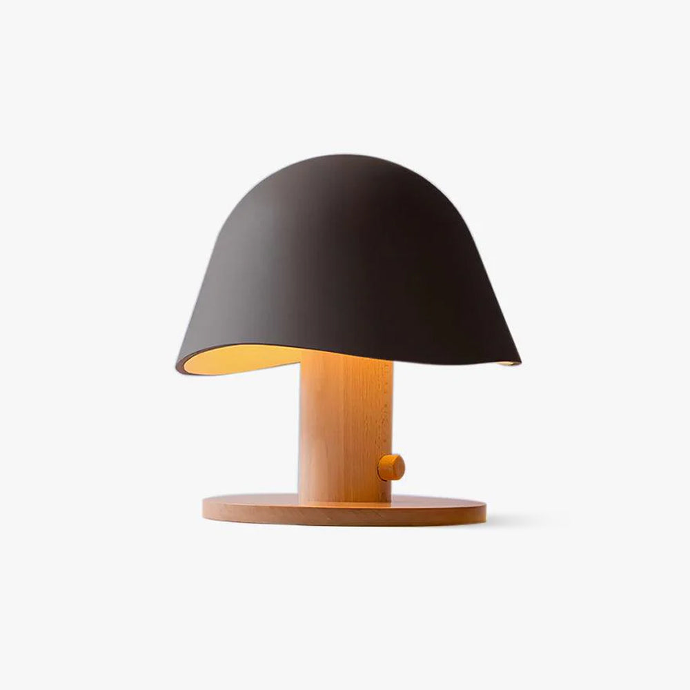 MARIO Hat Black and White Table Lamp