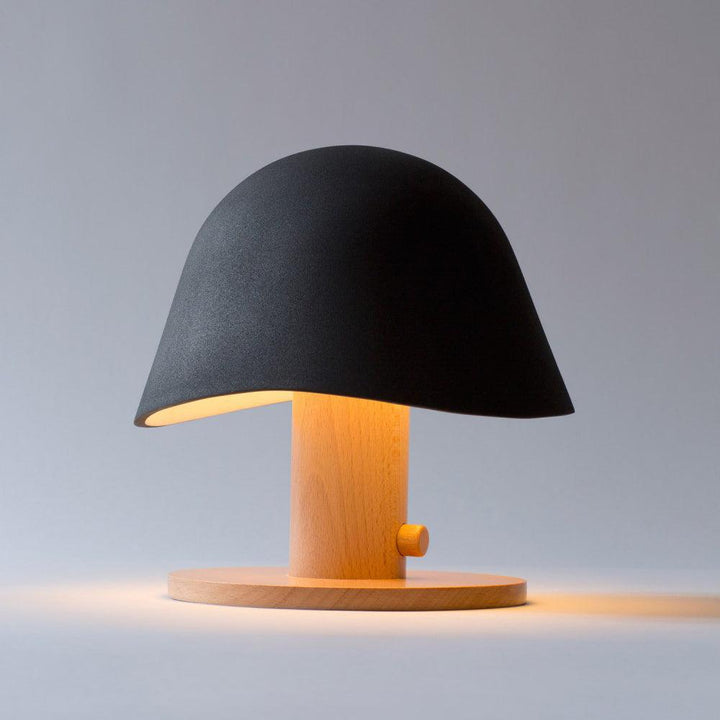 MARIO Hat Black and White Table Lamp