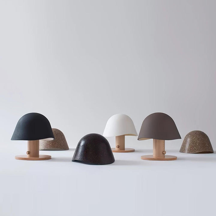 MARIO Hat Black and White Table Lamp