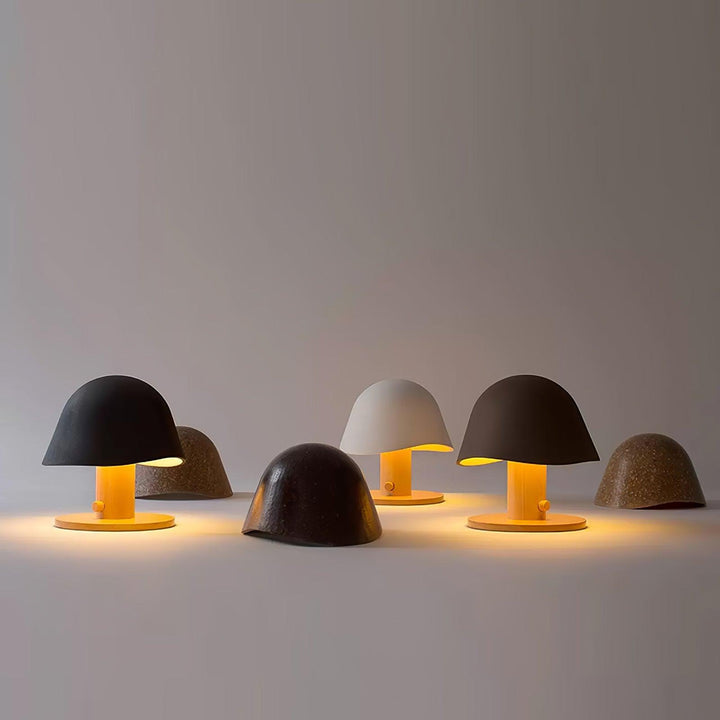 MARIO Hat Black and White Table Lamp