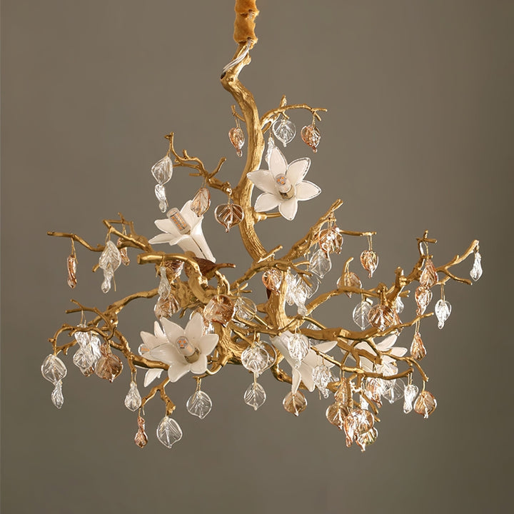 NAYA Brass Unique Chandelier