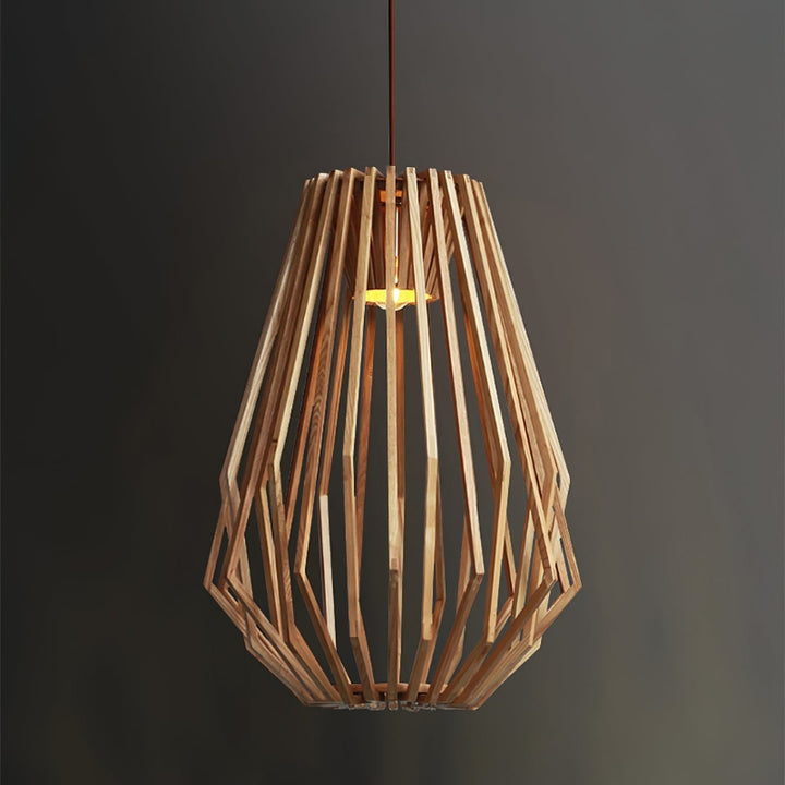 NISSA Wooden Creative LED Pendant Lamp