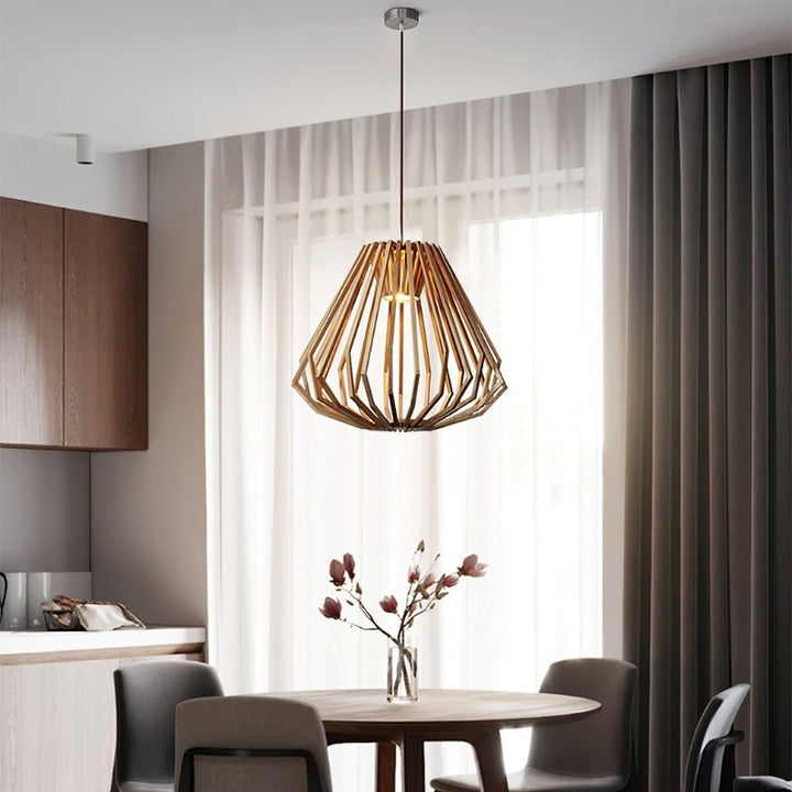 NISSA Wooden Creative LED Pendant Lamp