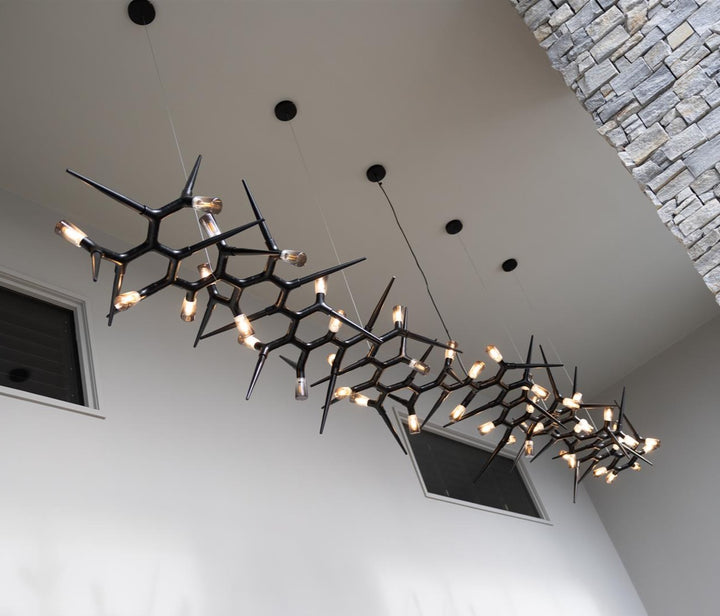 Black Thorn Tree Pendant Light Dining