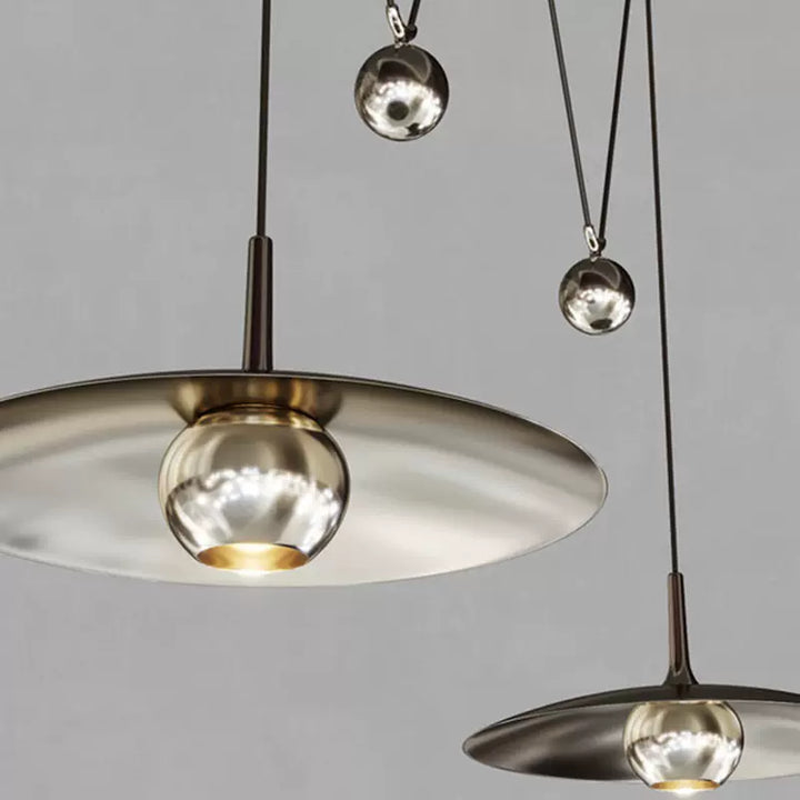 M-LINE Gold Pendant Light