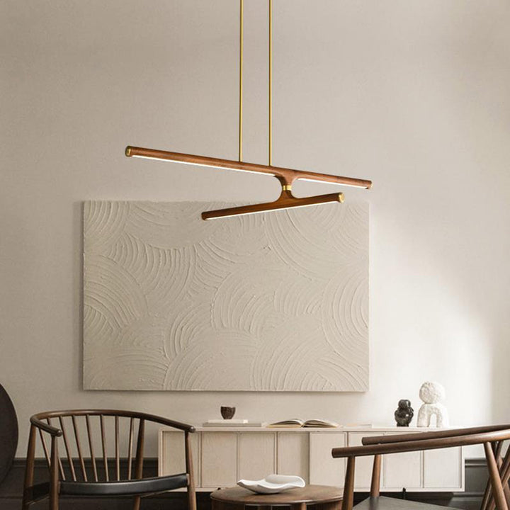 Custom BRANCH Wooden Pendant Light