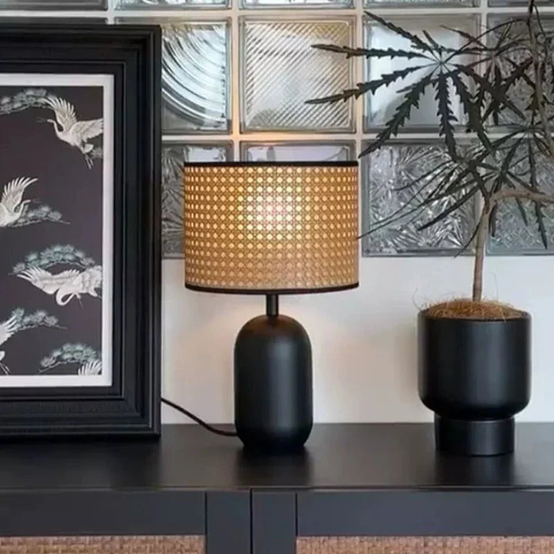 PAU Rattan Table Lamp