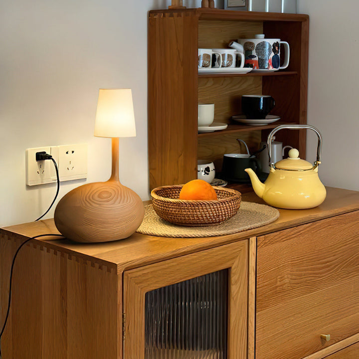 OMI Wooden Table Lamp