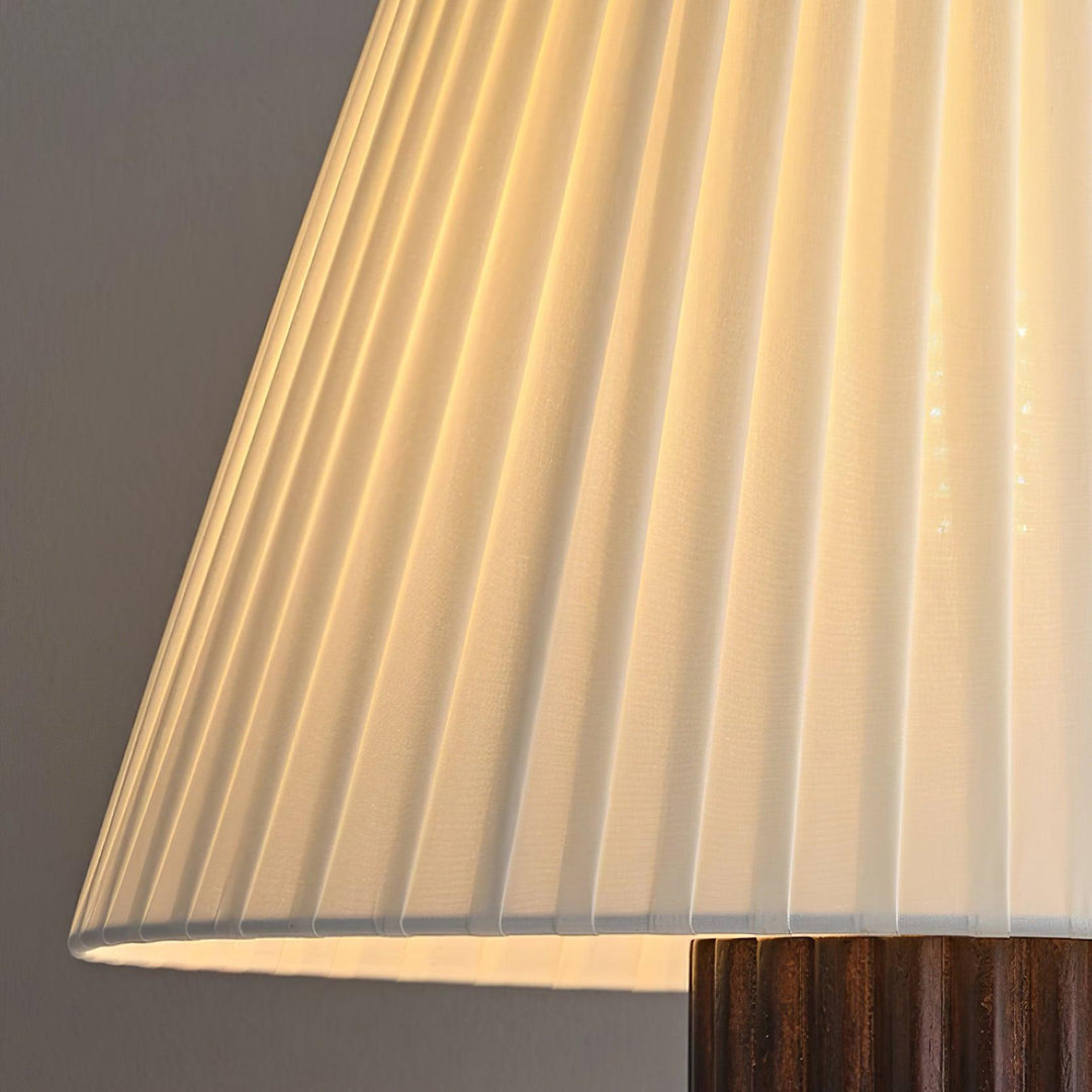 PAPE Roll Wooden Table Lamp