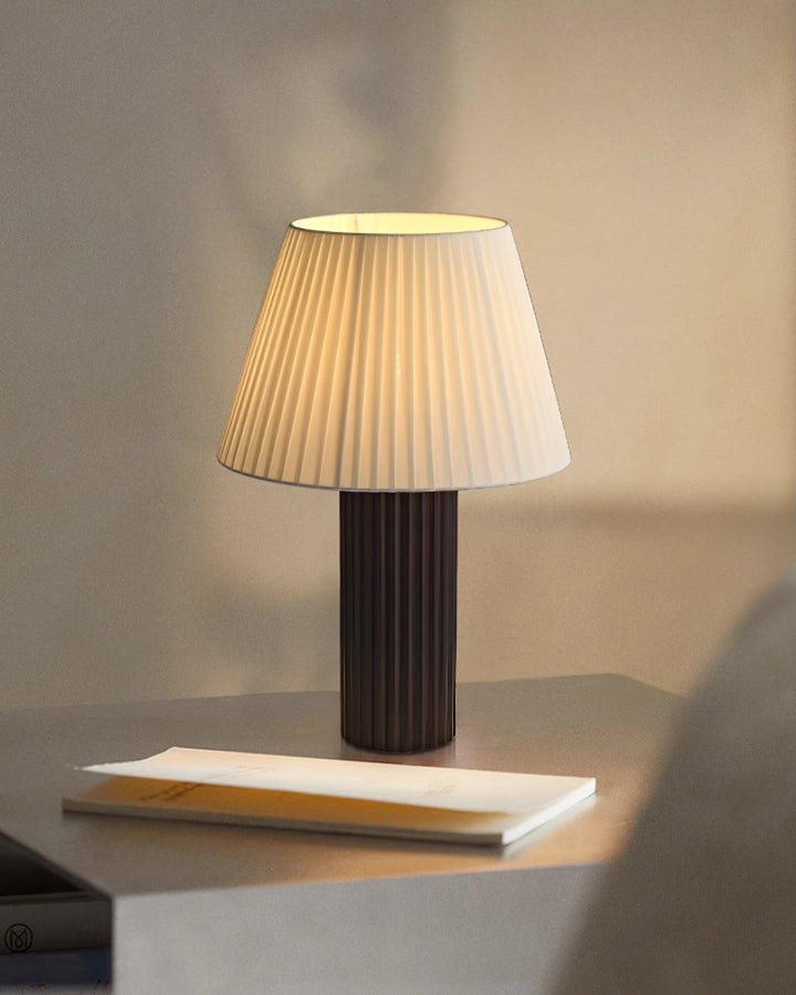 PAPE Roll Wooden Table Lamp