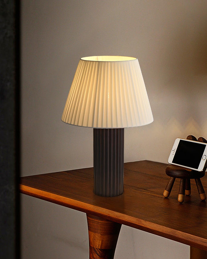 PAPE Roll Wooden Table Lamp