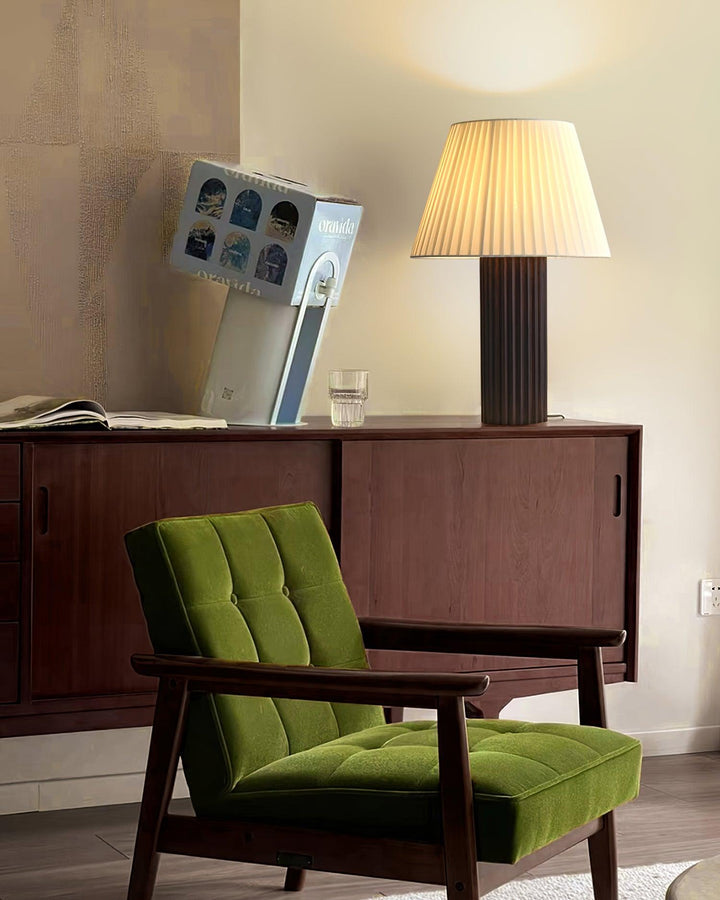 PAPE Roll Wooden Table Lamp