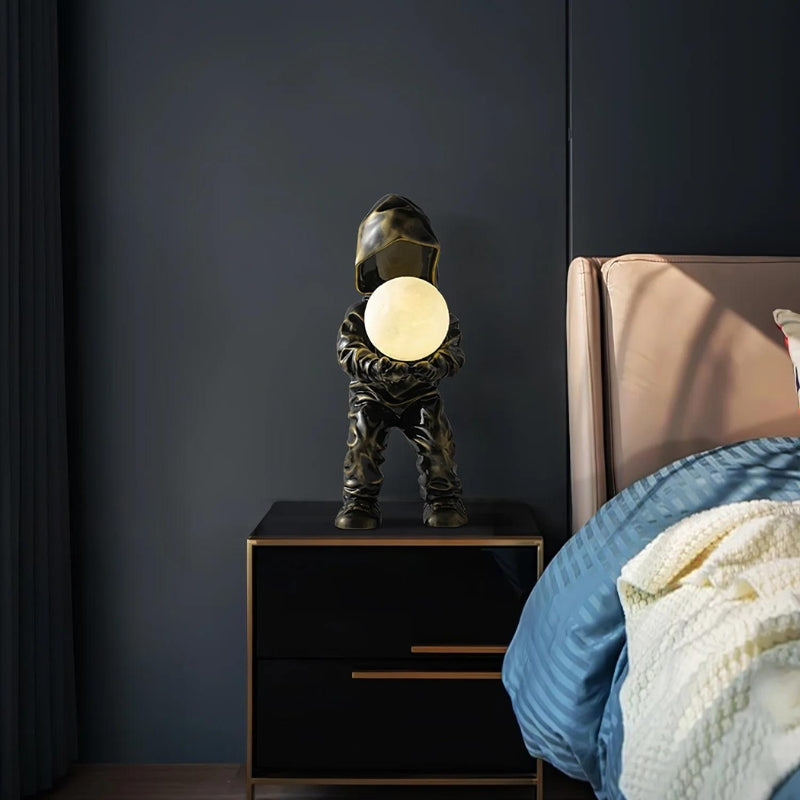 Planet Boy Table Lamp