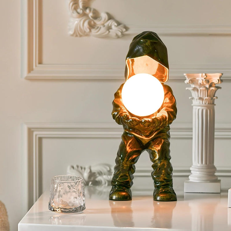 Planet Boy Table Lamp