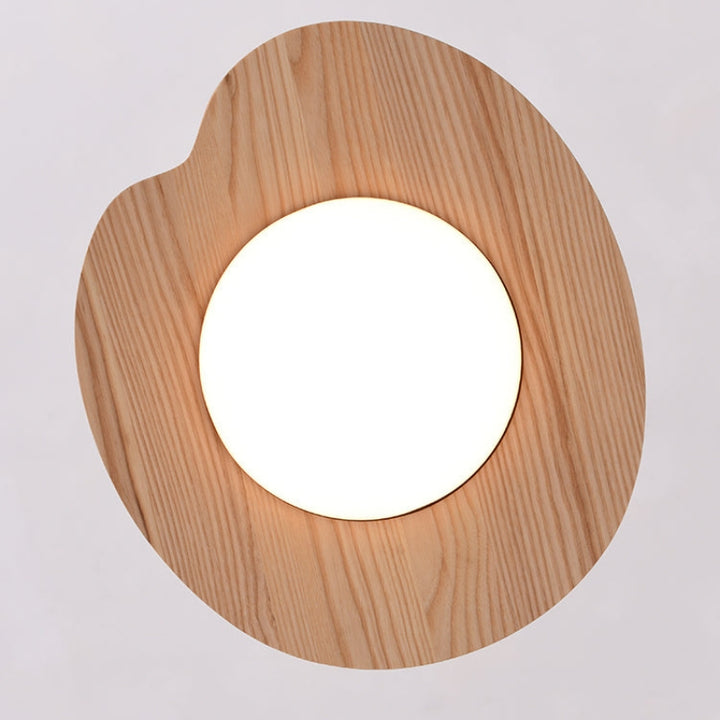 RAELLE Wooden Kitchen Island Pendant Light