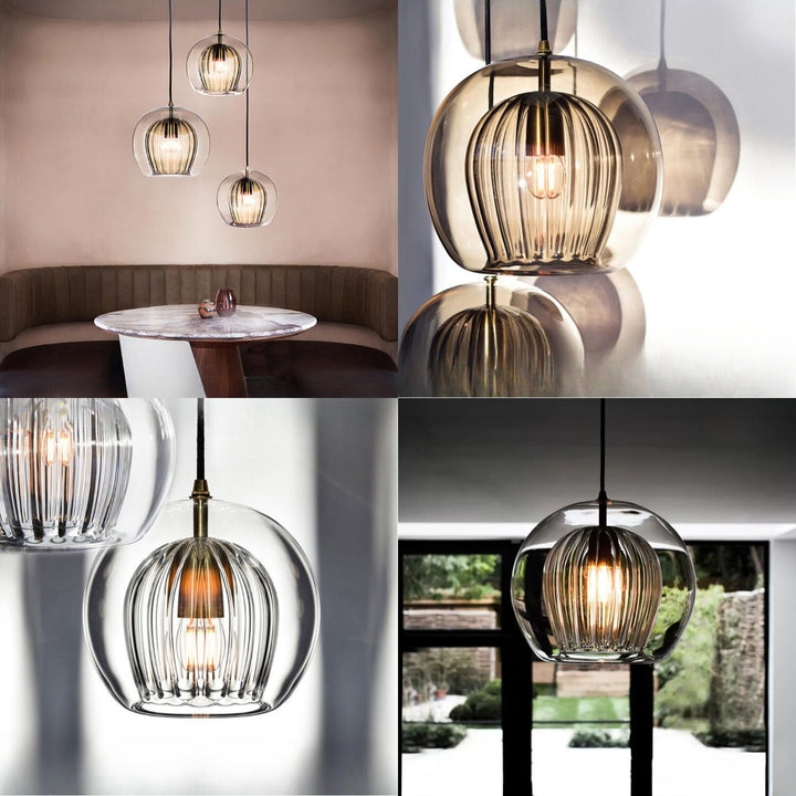 Best new ROOT Creative Glass Pendant Light For Dining Space P5423