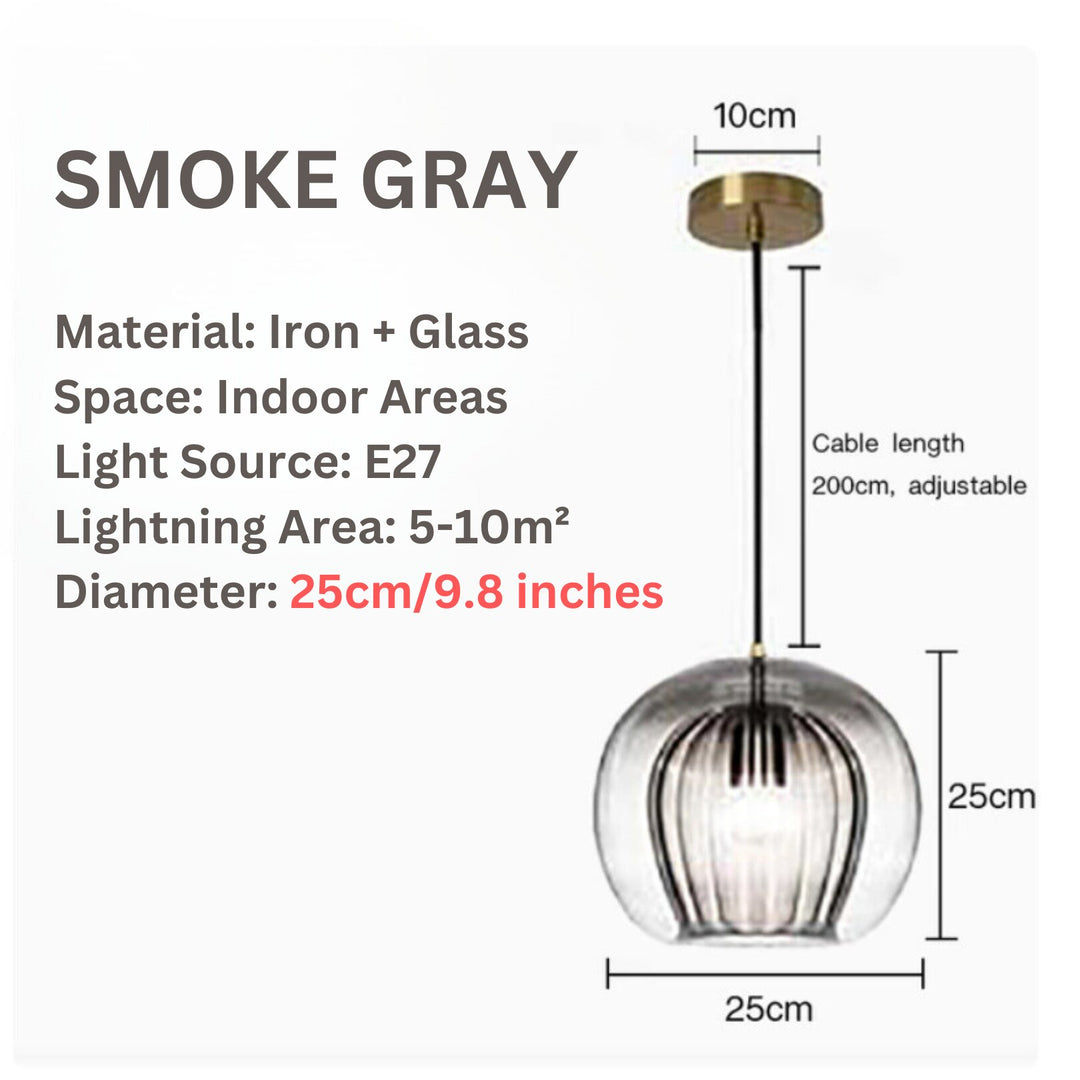 Best new ROOT Creative Glass Pendant Light For Dining Space P5423