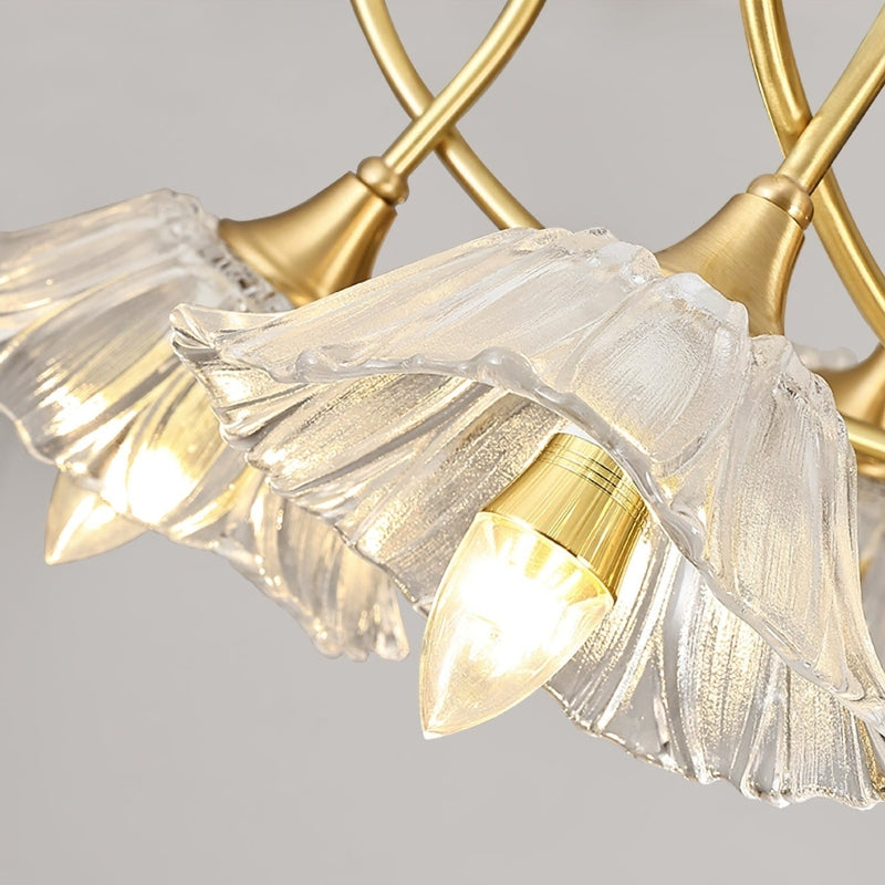 RUE Classic Modern Luxury Glass Chandelier