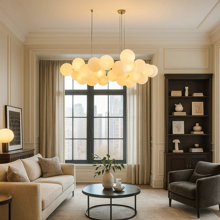 SKYR Modern Glass Pendant Light