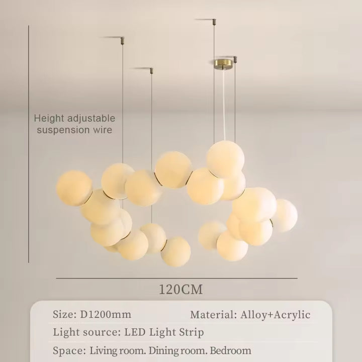 SKYR Modern Glass Pendant Light