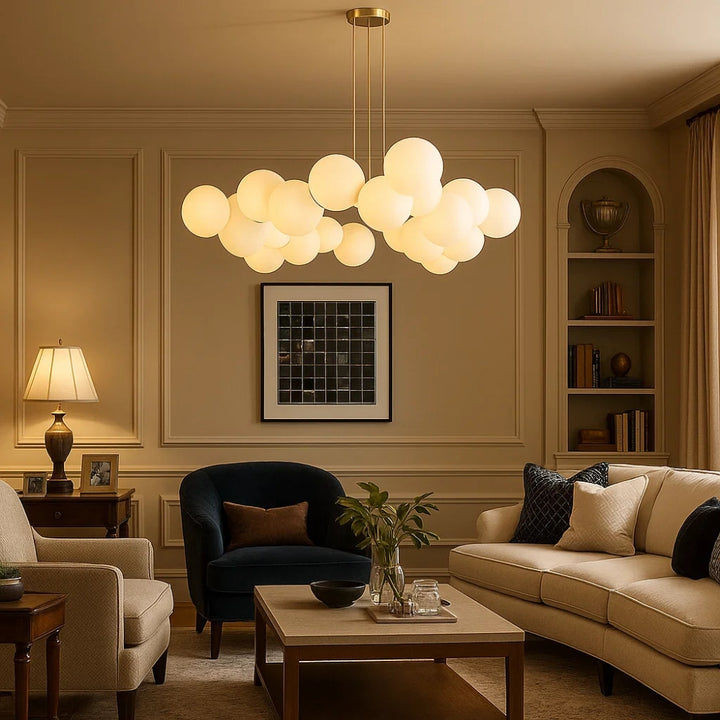 SKYR Modern Glass Pendant Light