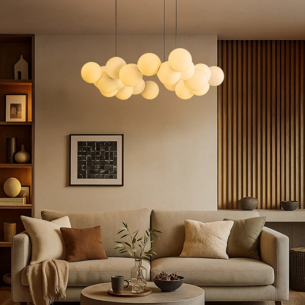 SKYR Modern Glass Pendant Light