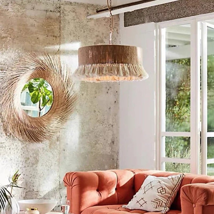 SONA Hemp Rope Modern Classic Pendant Light