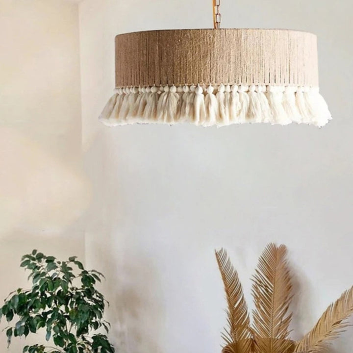 SONA Hemp Rope Modern Classic Pendant Light