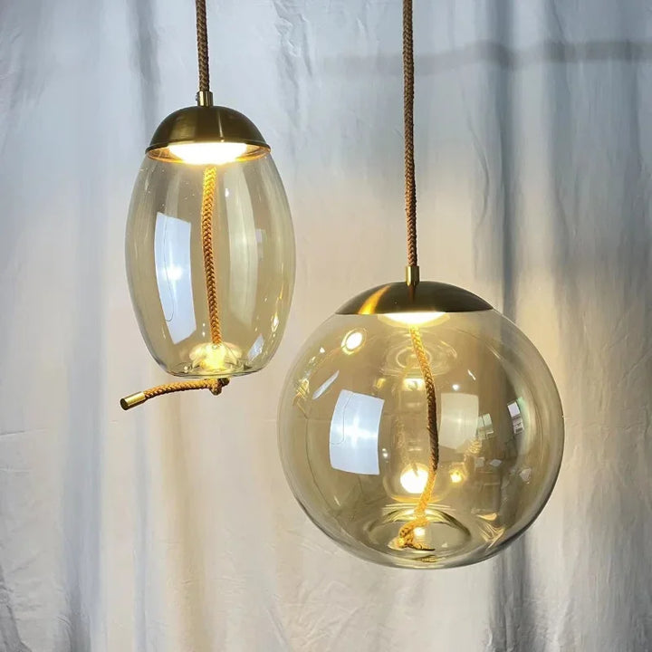 OIL Glass Modern Pendant Light