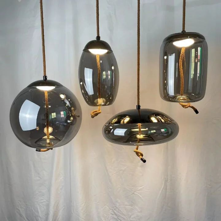 OIL Glass Modern Pendant Light