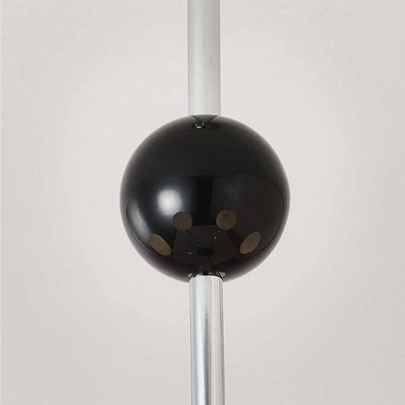 THALIA Bold Chrome Glass Globe Chandelier Lighting