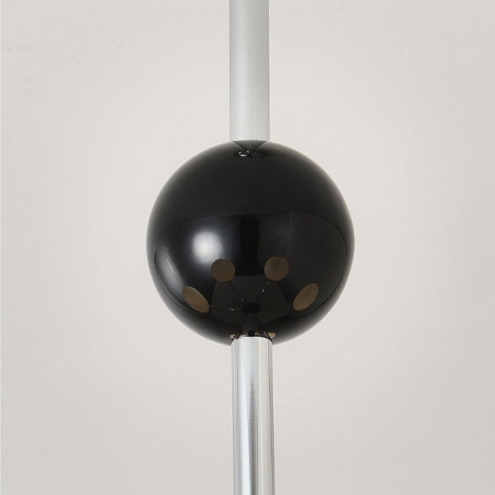 THALIA Bold Chrome Glass Globe Chandelier Lighting
