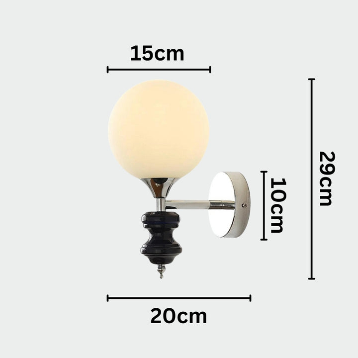 TRU Glass Ball Wall Lamp