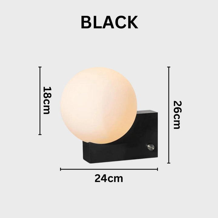 Table Lamp Black Minimalist