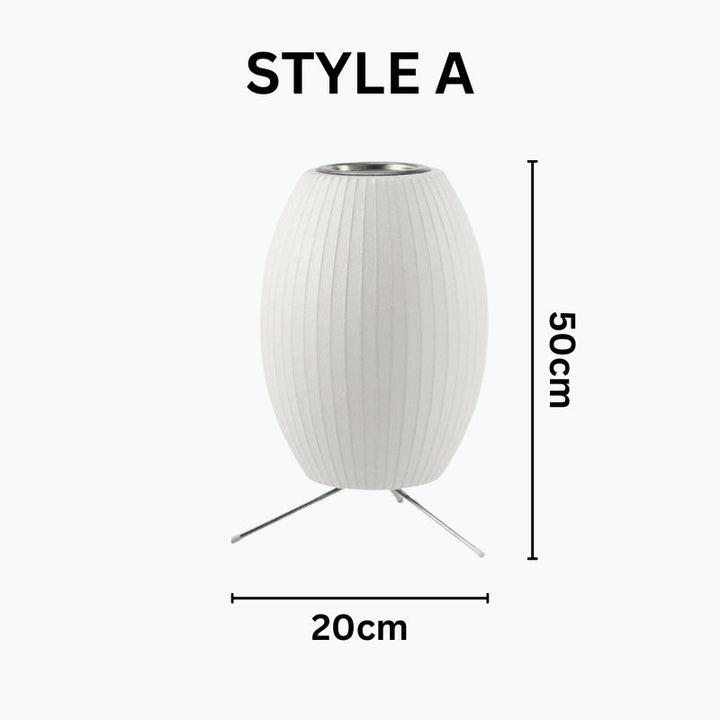 Table Lamp Melona White