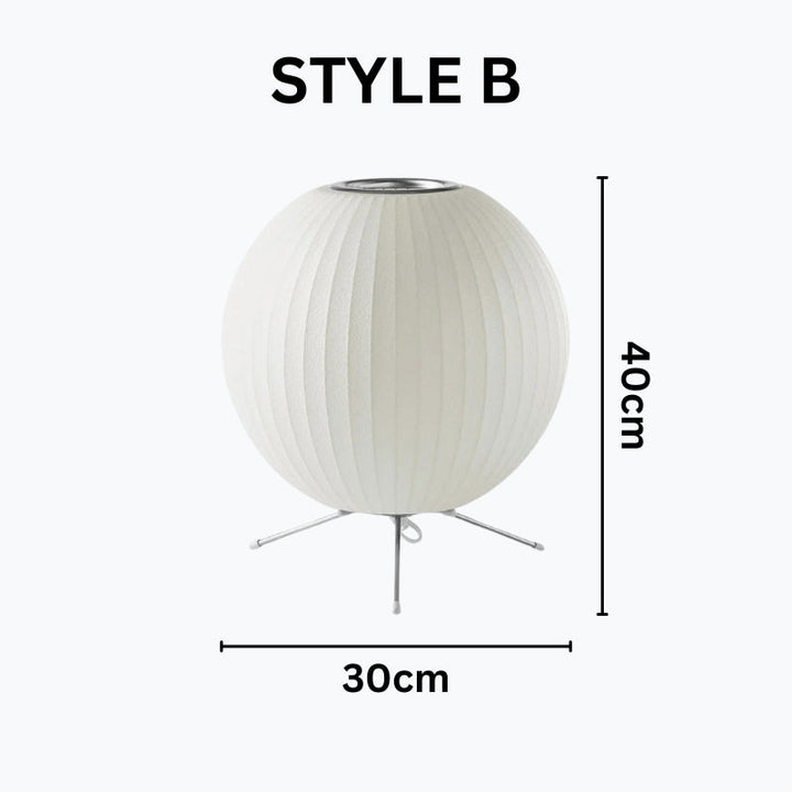 Table Lamp Melona White