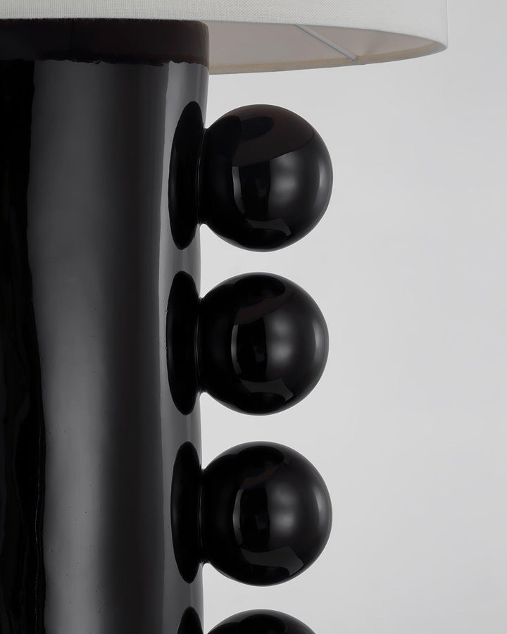 DILIMA Black and White Table Lamp