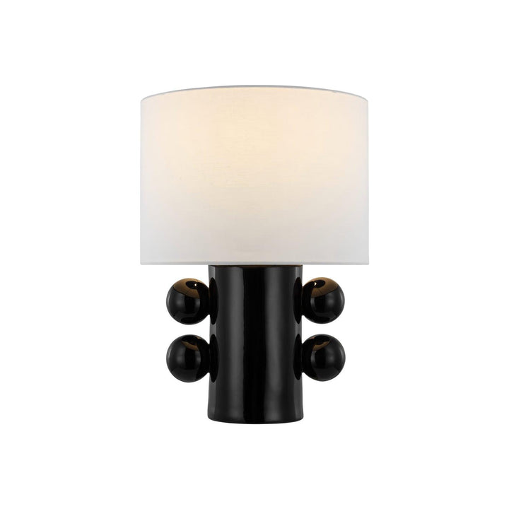 DILIMA Black and White Table Lamp