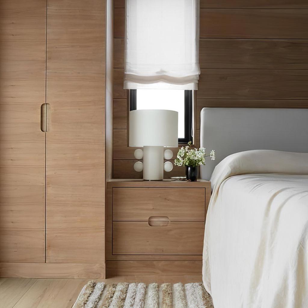 DILIMA Black and White Table Lamp