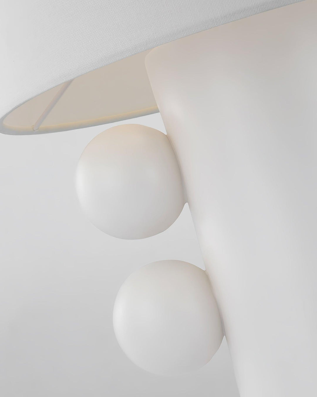 DILIMA Black and White Table Lamp