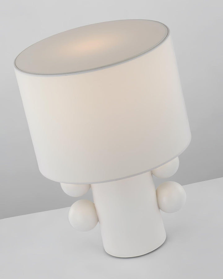 DILIMA Black and White Table Lamp