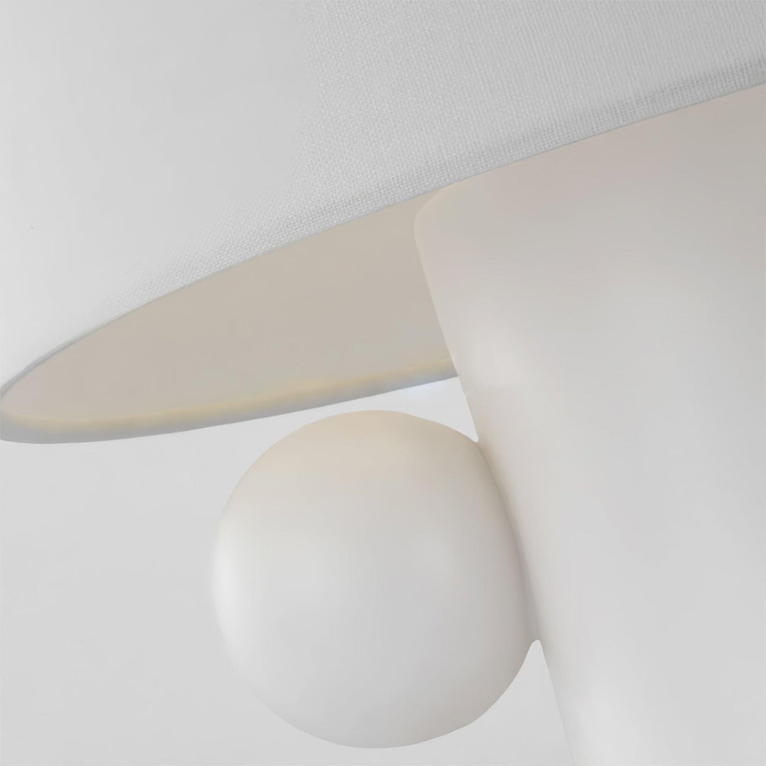 DILIMA Black and White Table Lamp