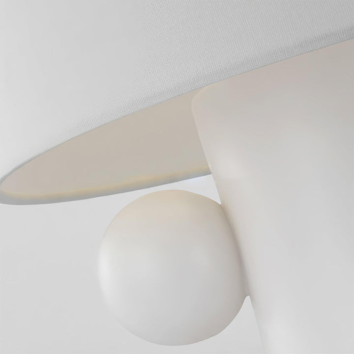 DILIMA Black and White Table Lamp