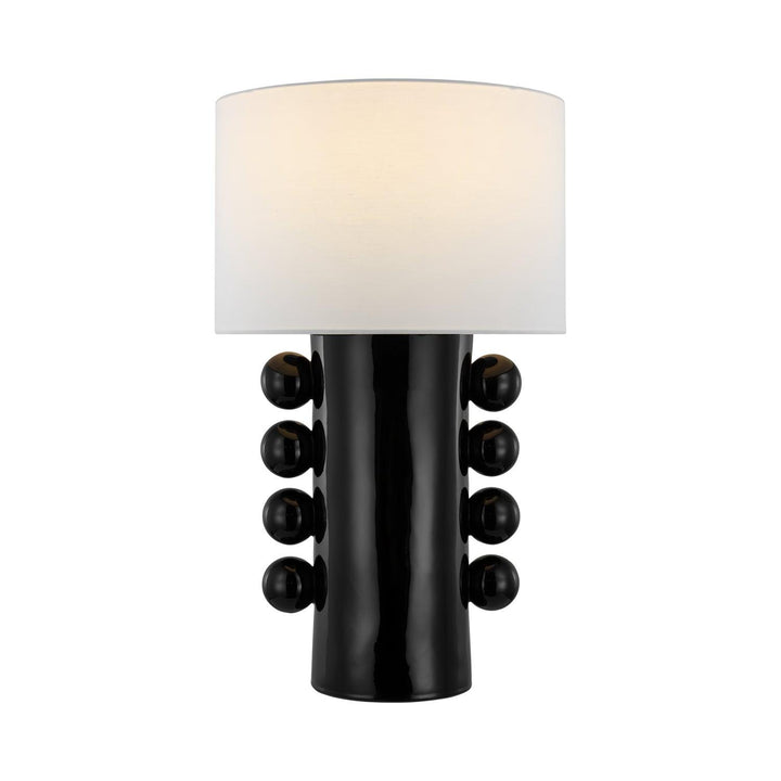 DILIMA Black and White Table Lamp