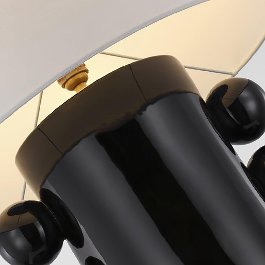 DILIMA Black and White Table Lamp