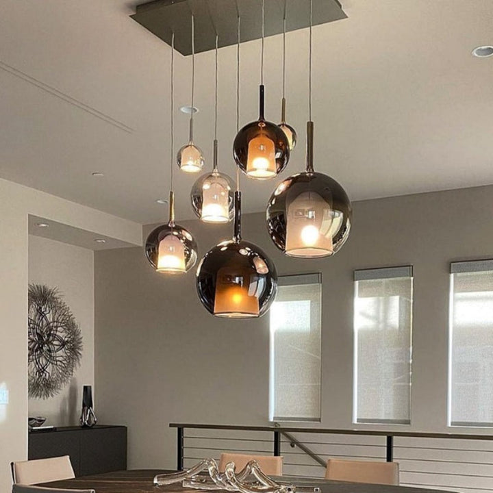 HAZI Globe Glass Pendant Light Nordic