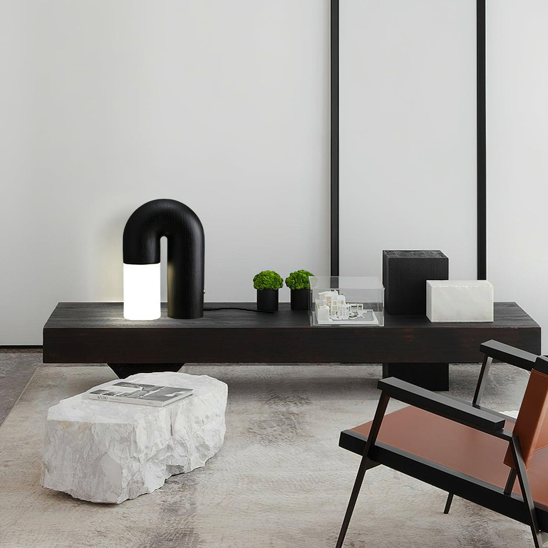 NSHAPE Wooden Table Lamp