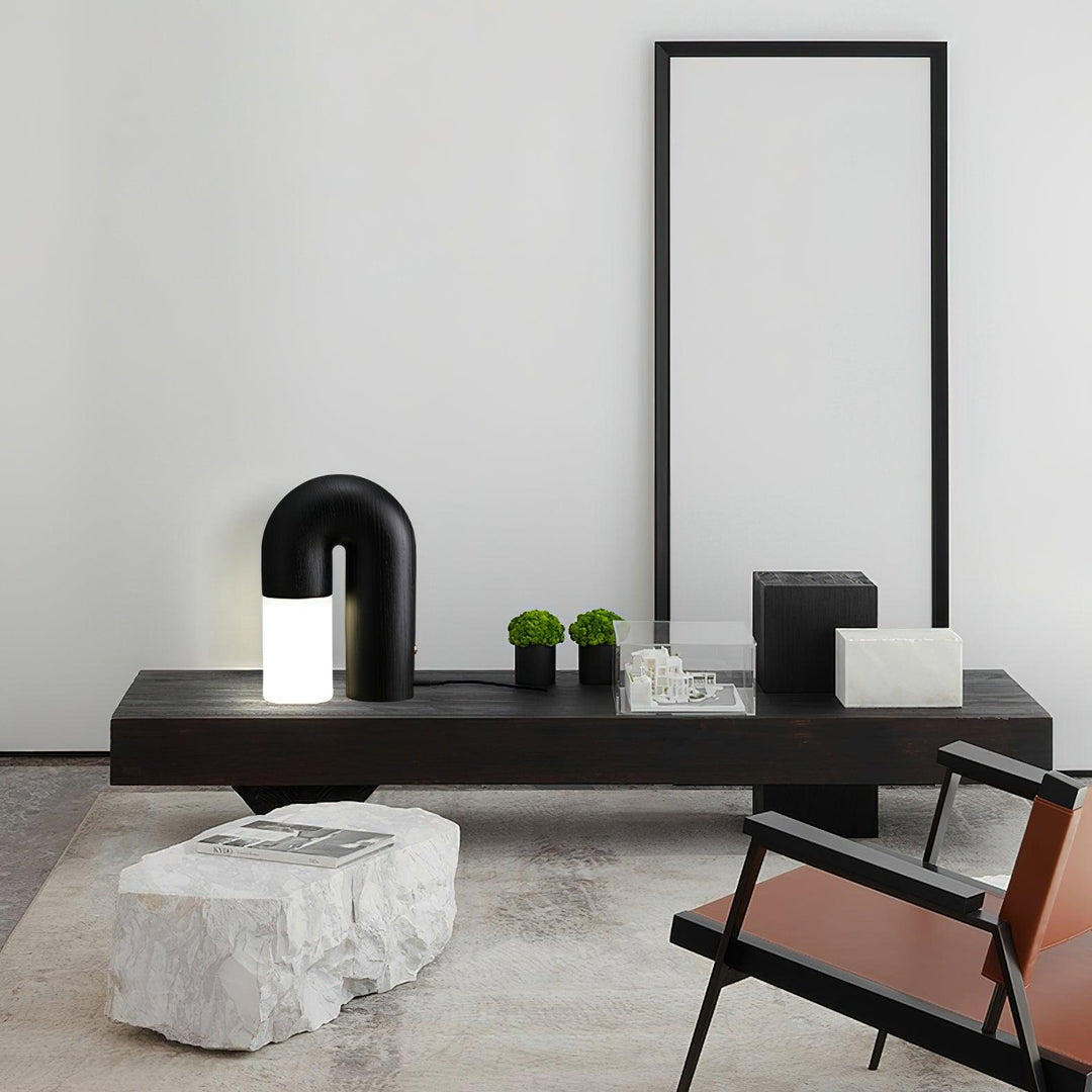 NSHAPE Wooden Table Lamp