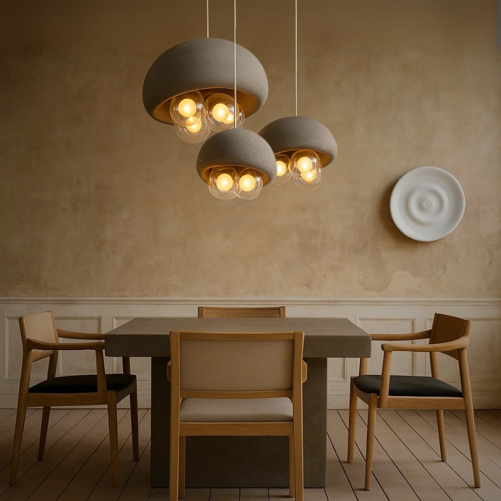 UID Wabi Sabi Lighting Dining Room